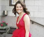 Victoria de Suède au gala des Globe Awards 2009