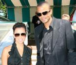 Eva Longoria et Tony Parker à Roland-Garros, le 5 juin 2009