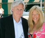Björn Borg et son épouse à Roland-Garros, le 5 juin 2009