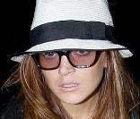 Lindsay Lohan à Londres, dans la nuit du 6 au 7 juin 2009