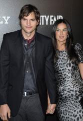 Ashton Kutcher et Demi Moore
