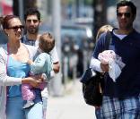 Jessica Alba, Cash Warren et Honor à Los Angeles, une famille heureuse !