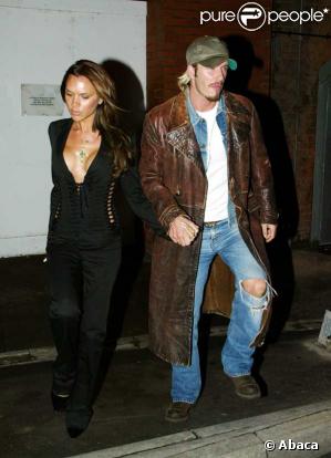 David Beckham et Victoria Beckham en décembre 2002 à Manchester  