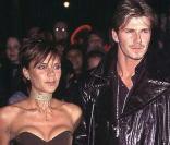 David Beckham et Victoria Beckham en février 2000 à Londres 
