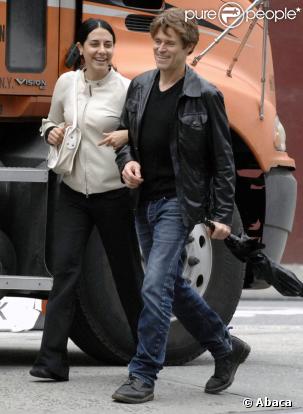 Willem Dafoe et Giada Colagrande à New York le 9 juin 2009