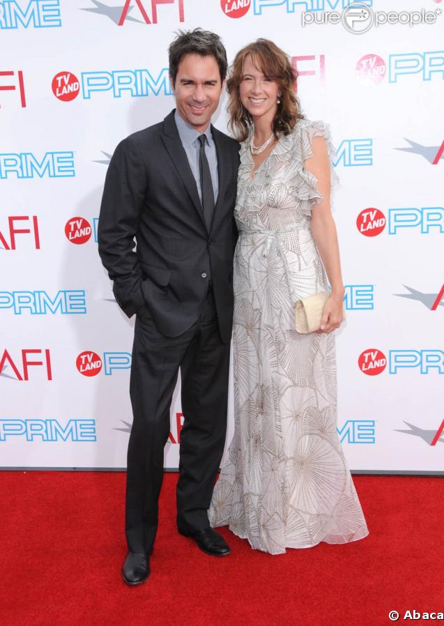 Le beau, très beau, très très beau Eric McCormack (Will & Grace) et sa femme Janet Holden 