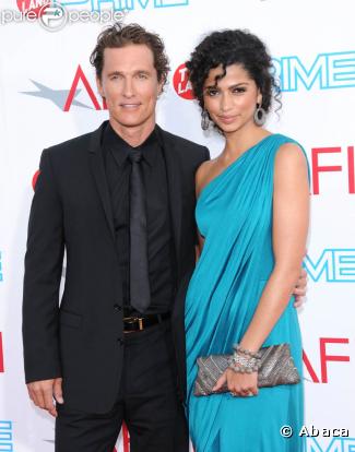 Matthew McConaughey et sa superbe compagne Camilla Alves