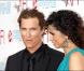 Matthew McConaughey et sa superbe compagne Camilla Alves à la soirée AFI donnée en l"honneur de Michael Douglas