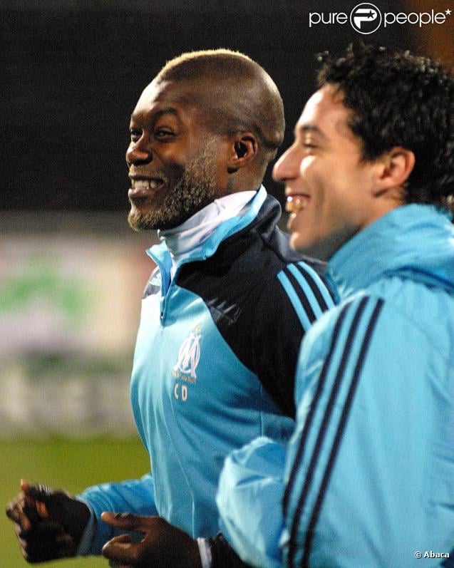 Djibril Cissé et Samir Nasri 