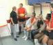 Cauet et Cécile de Ménibus donnent une leçon de Beach Rugby