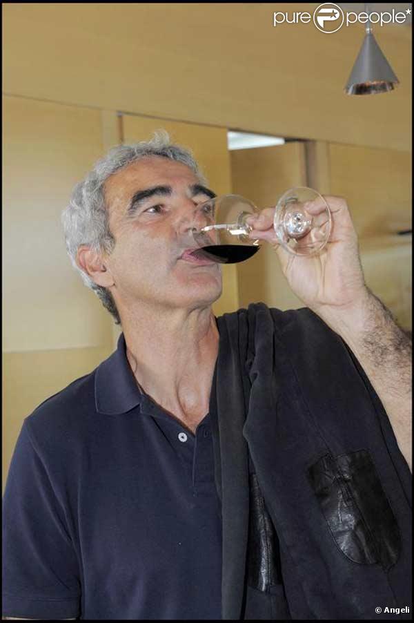 Raymond Domenech au baptême du Cru Pomerol 