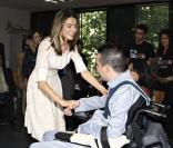 Letizia d'Espagne lors du forum de mode et éducation pour les besoins spécifiques le 15 juin 2009 à Madrid