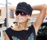 Paris Hilton à l'aéroport de Los Angeles, le 15 juin 2009