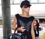 Paris Hilton à l'aéroport de Los Angeles, le 15 juin 2009