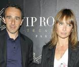 Elie Semoun et Axelle Laffont, à l'occasion de la soirée de lancement du nouvel ordinateur portable de MSI, au VIP Room de Paris, le 16 juin 2009 !