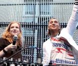 Nathalie Kosciusko-Morizet et David Guetta, à l'occasion de la 28e édition de la fête de la musique, à l'Hôtel de Broglie, le 21 juin 2009 !