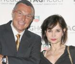 Jean-Christophe Babin et Evelyne Bouix, à l'occasion de la présentation de la nouvelle collection de montres Monaco LS par Teug Heuer, à 