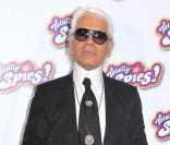 La Première du film d'animation Totally Spies le 28 juin 2009 au Grand Rex à Paris avec Karl Lagerfeld