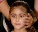 Lourdes est vraiment à croquer dans son petit ensemble blanc ! Un véritable angel ! 