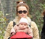 Helena Bonham Carter et sa fille Nell 