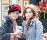 Helena Bonham Carter et sa mère 