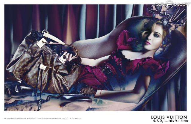 Madonna pose pour la campagne Automne/ Hiver 2009-2010 de Louis Vuitton