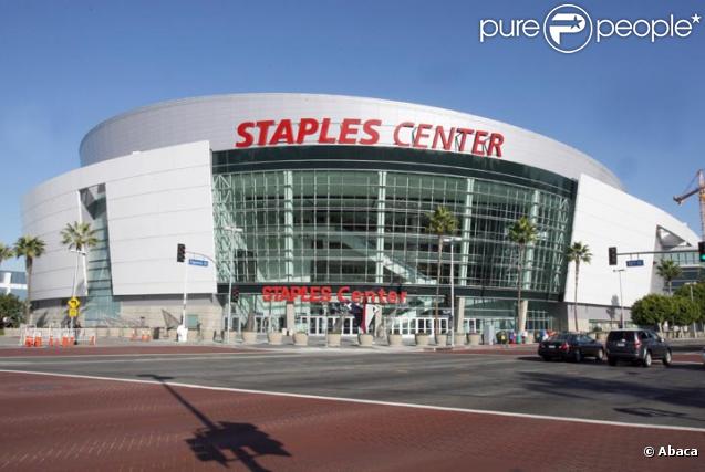 Le Staples Center de Los Angeles où un dernier hommage sere rendu à Michael Jackson