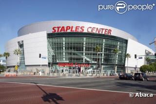 Le Staples Center de Los Angeles où un dernier hommage sere rendu à Michael Jackson