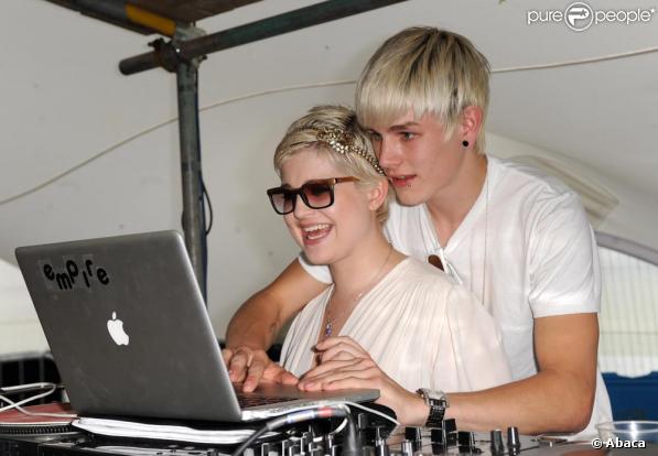 Kelly Osbourne et son boyfriend Luke Worrall