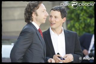 Les journalistes Stéphane Bern et Marc-Olivier Fogiel étaient de la partie ! 