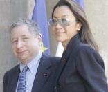 Jean Todt et Michelle Yeoh entrent à l'Elysée 