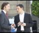Stéphane Bern et Marc-Olivier Fogiel ont assisté au sacre de Line Renaud en tant que Grand Officier de l"Ordre National du Mérite, le 30 juin 2009