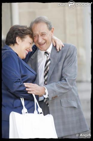Roselyne Bachelot et Bertrand Delanoë ont visiblement sympathisé ! 