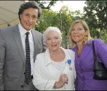 Patrick de Carolis et sa femme Carol-Anne ont assisté au sacre de Line Renaud en tant que Grand Officier à l'Ordre National du Mérite, au Palais de l'Elysée, mardi 30 juin 2009
