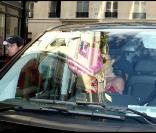 Britney Spears arrivant à Paris, le 3 juillet 2009