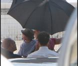 Britney Spears arrivant à Paris avec ses fils, le 3 juillet 2009