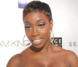 Estelle hier soir au White Ball 