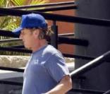 Sean Penn et ses enfants en vacances au Mexique 
