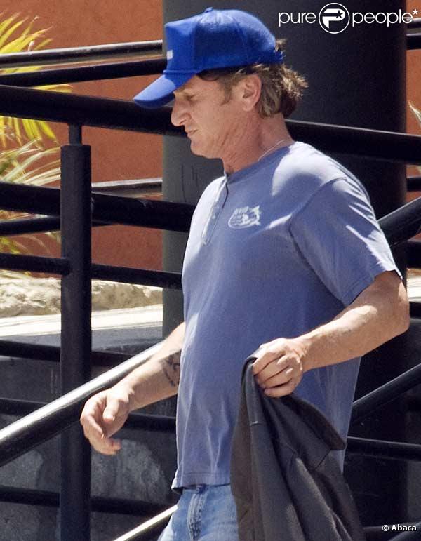 Sean Penn en vacances au Mexique 