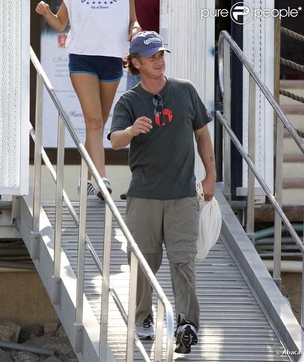 Sean Penn en vacances au Mexique 