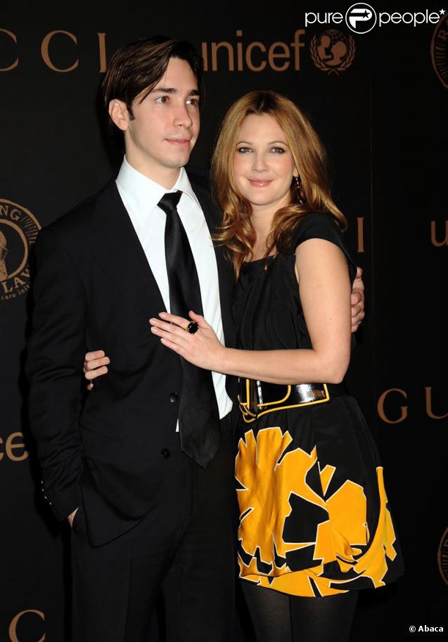 Justin Long et Drew Barrymore 