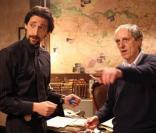 Dario Argento dirige Adrien Brody, lors d'une scène de 