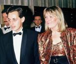 Nicolas Sarkozy et Marie-Dominique Culioli, sa première épouse. Ici avec Jacques Martin et Cécilia.