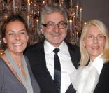 Franck Provost, sa femme Natacha et sa fille Olivia