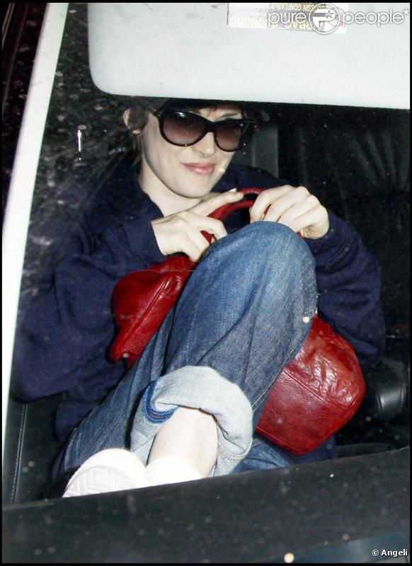 Winona Ryder à Los Angeles, le 7 juillet 2009