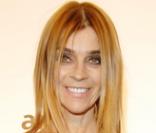 Carine Roitfeld, la rédactrice en chef de l'édition française de Vogue, récompensée à la soirée organisée par l'amfAR chez Cipriani à New York le 31/01/08
