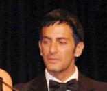 Carine Roitfels et Marc Jacobs à la soirée organisée par l'amfAR chez Cipriani à New York le 31/01/08