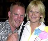 Quentin Cook (ou Norman Cook), alias Fatboy Slim, et son épouse Zoe Ball, attendent leur second enfant