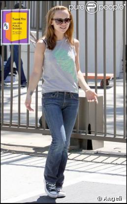Christina Ricci à Los Angeles à la recherche d'un box à louer le 11 juillet 2009