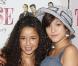 Malika Alaoui et Mélanie Tran lors de la première de Tricheuse à l'Ugc des Halles à Paris le 13 juillet 2009